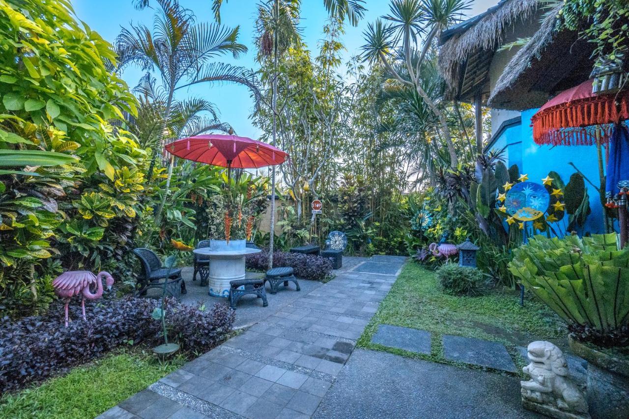 Gajah Biru Bungalows Ubud Dış mekan fotoğraf
